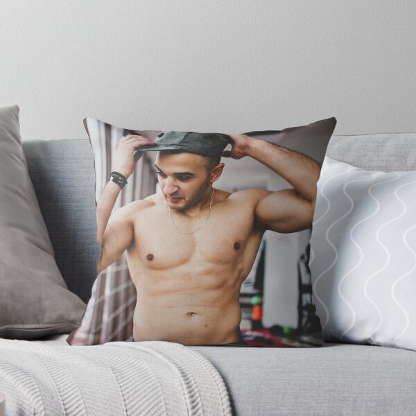 Item preview, Shirtless Muscular Sexy Man Wearing a Hat designed and sold by Atlas Kai.