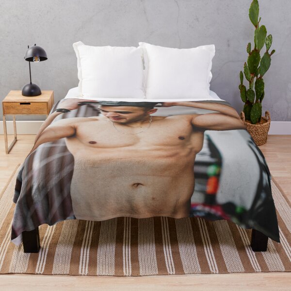 Item preview, Shirtless Muscular Sexy Man Wearing a Hat designed and sold by Atlas Kai.