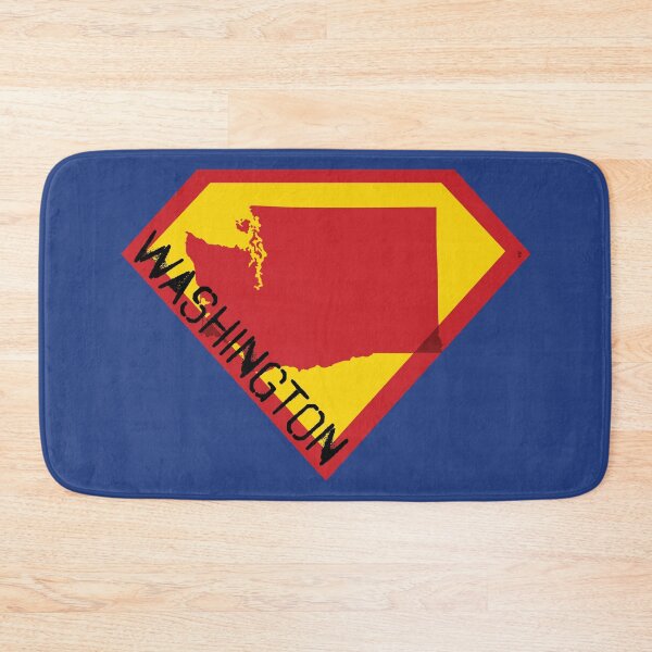 Item preview, SUPER Washington State Shield Emblem - WASHINGTON Spellout Design - Frredom is the Superpower designed and sold by pelagio.