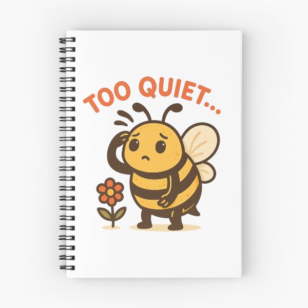Item preview, Too Quiet Sad Bee Illustration designed and sold by Lacritsa .