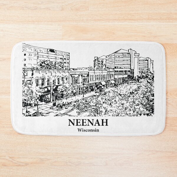 Item preview, Neenah - Wisconsin designed and sold by Lakeric Cityscapes.
