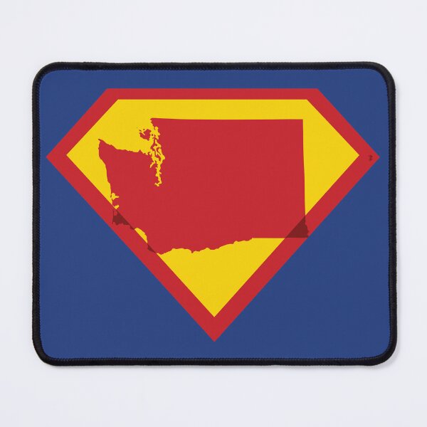 Item preview, SUPER Washington State Shape in Shield - WA Map Emblem - Freedom Is The Superpower designed and sold by pelagio.