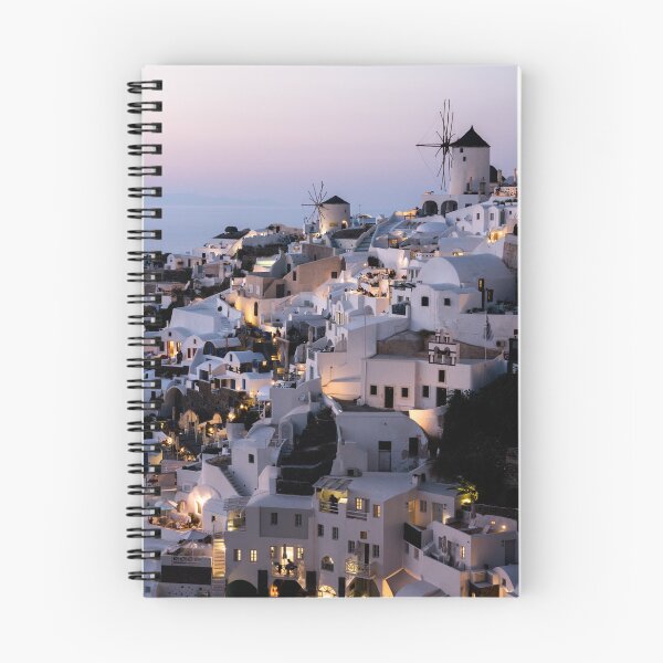 Artikelvorschau, Santorin bei Sonnenuntergang entworfen und verkauft von DesignsAndStuff.