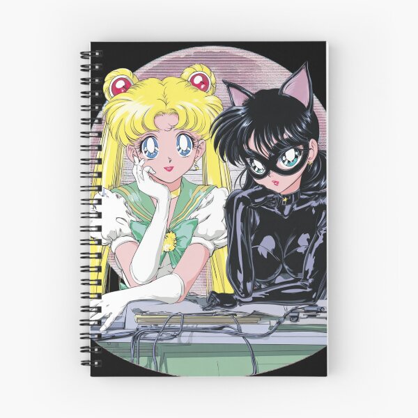 Item preview, Sailor Moon and Catgirl Sitting Together designed and sold by pastel.moonwave.