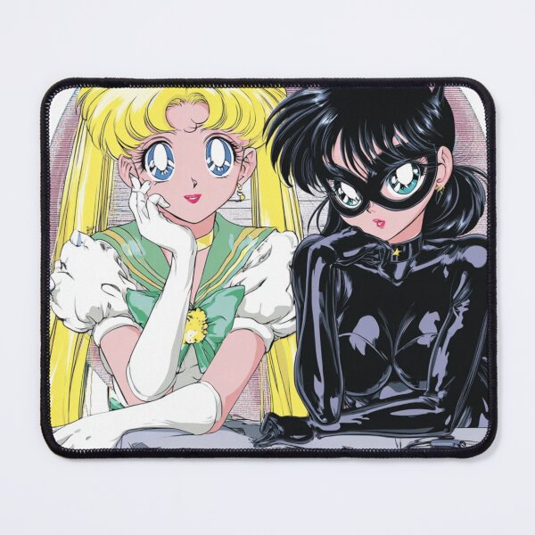Item preview, Sailor Moon and Catgirl Sitting Together designed and sold by pastel.moonwave.