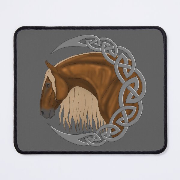 Item preview, Celtic Moon with Sorrel Horse designed and sold by DappledMoon.