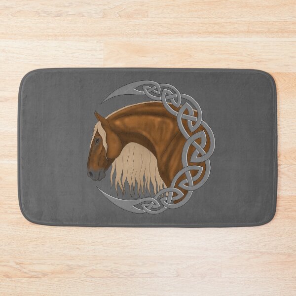 Item preview, Celtic Moon with Sorrel Horse designed and sold by DappledMoon.