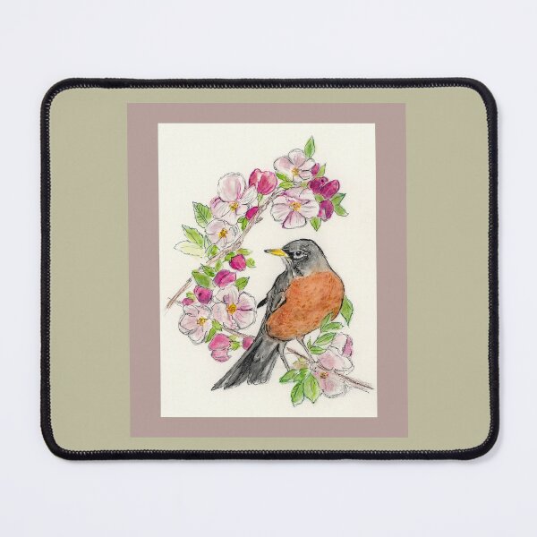 Item preview, Michigan - state bird and flower designed and sold by Annie Mason Art.