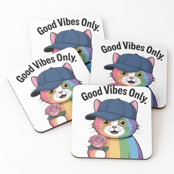 Item preview, Rainbow Kitty - Good Vibrations Only designed and sold by DZIERANA.