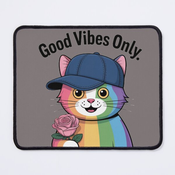 Item preview, Rainbow Kitty - Good Vibrations Only designed and sold by DZIERANA.
