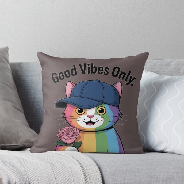 Item preview, Rainbow Kitty - Good Vibrations Only designed and sold by DZIERANA.