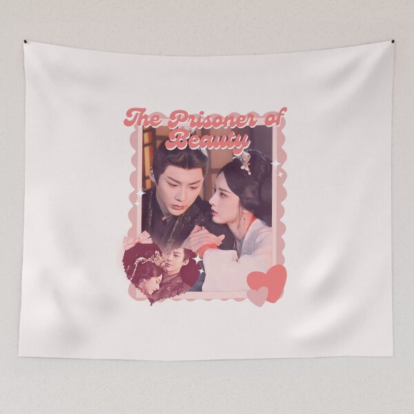 Item preview, The Prisoner of Beauty Chinese Drama Actor Pink Collage Scrapbook Collage Cozy Y2K designed and sold by HELL0WBELLO.