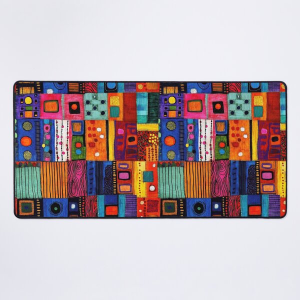 Item preview, Color Chant: Tribal Patchwork of Dots, Lines, and Motion designed and sold by Espinoza Creative.