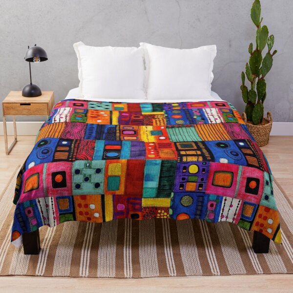 Item preview, Color Chant: Tribal Patchwork of Dots, Lines, and Motion designed and sold by Espinoza Creative.