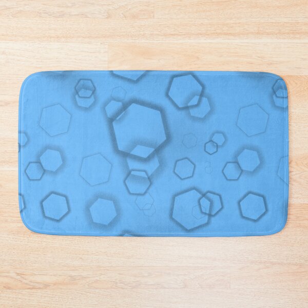 Item preview, Translucent Hexagon Pattern – Ethereal Geometric Design with Liquid Depth designed and sold by WelSol.