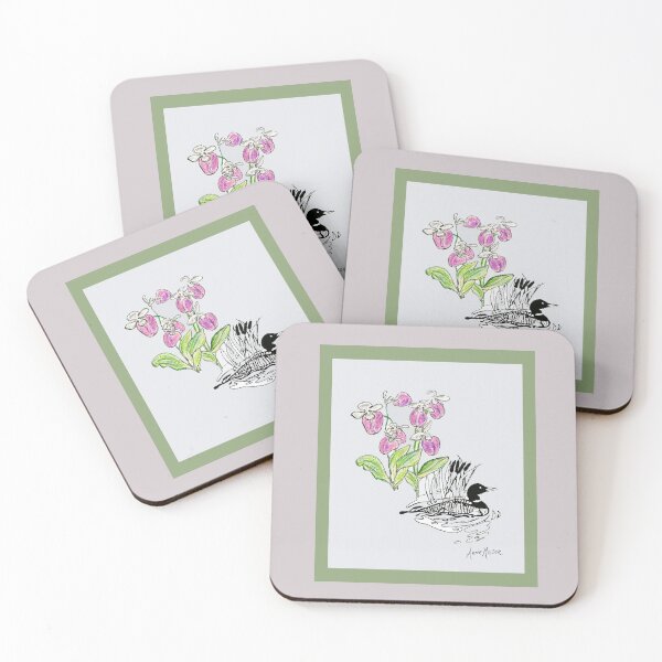 Item preview, Minnesota - state bird and flower designed and sold by Annie Mason Art.