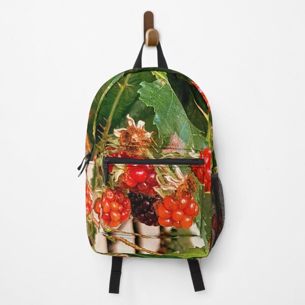 Item preview, Wild Raspberries – Rustic Nature Fruit Photography designed and sold by Hanna Mavi Studio .