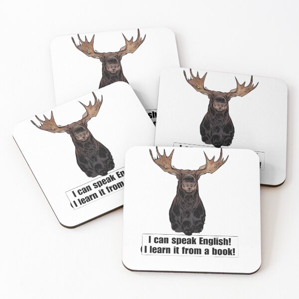 Item preview, English Speaking Moose designed and sold by LisaMPierce1990.