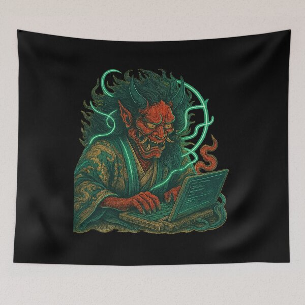 Item preview, Code Oni – The Demon Developer designed and sold by YamiHaus.