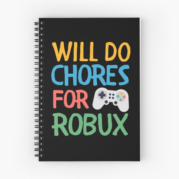 Item preview, Will Do Chores for Robux  designed and sold by Comfy Creations.