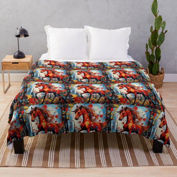 Item preview, A fantastically beautiful red horse. The symbol of the year 2026. designed and sold by Natalia-Vlad.