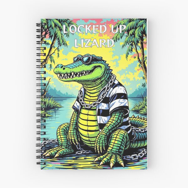 Item preview, Locked up lizard designed and sold by seahorse crossing.