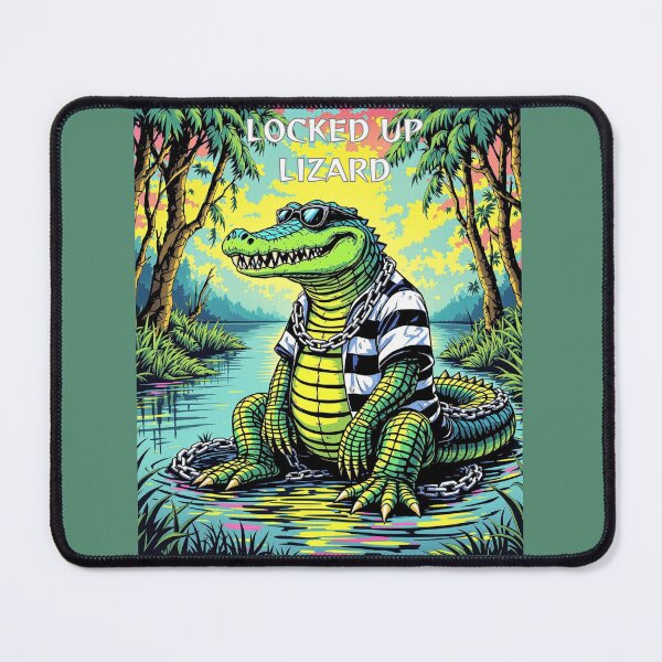Item preview, Locked up lizard designed and sold by seahorse crossing.