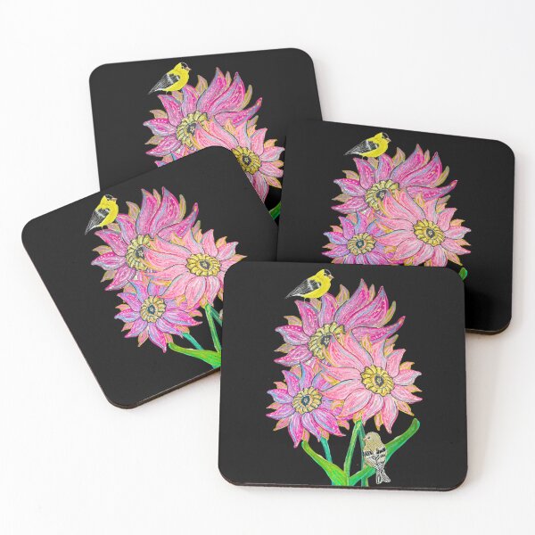Item preview, Magic Flowers and Goldfinches designed and sold by TheArtyOne11.