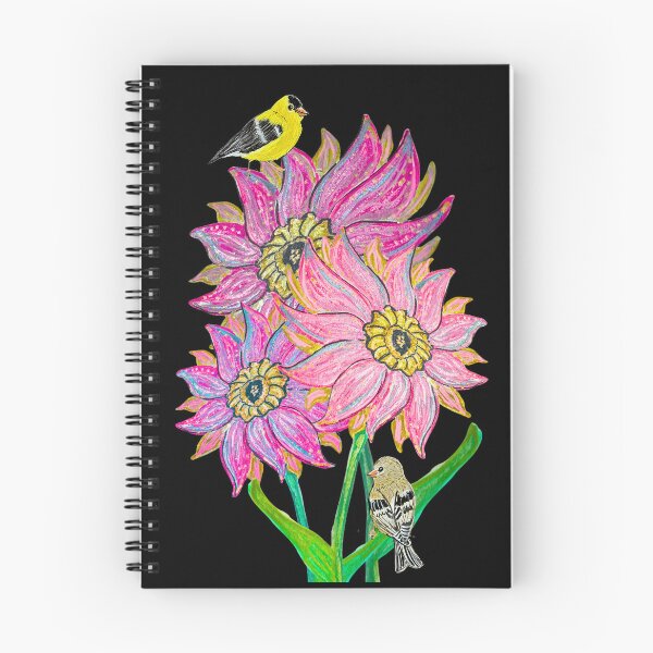 Item preview, Magic Flowers and Goldfinches designed and sold by TheArtyOne11.