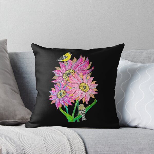 Item preview, Magic Flowers and Goldfinches designed and sold by TheArtyOne11.