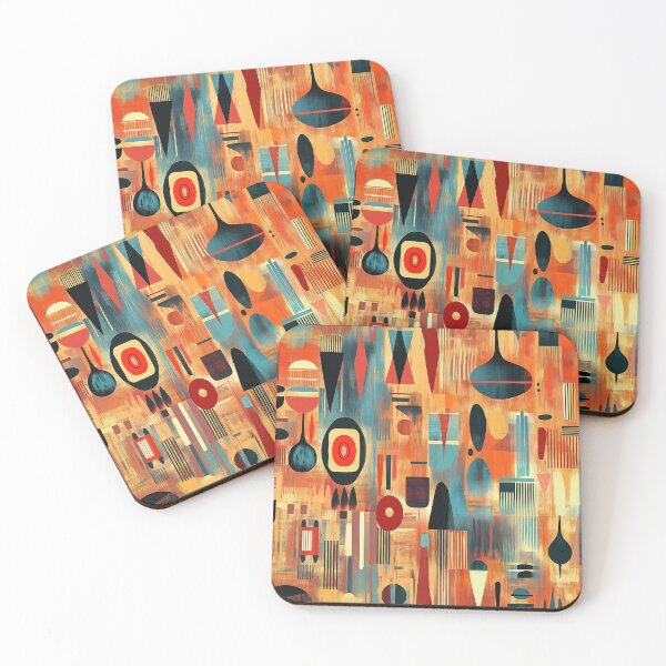 Item preview, Echoes of Form: Mid-Century Tribal Fusion designed and sold by Espinoza Creative.