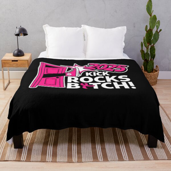 Item preview, Kick Rocks 2025 Bold Funny Motivational Quote Empowerment Sassy Design designed and sold by tigger shop.