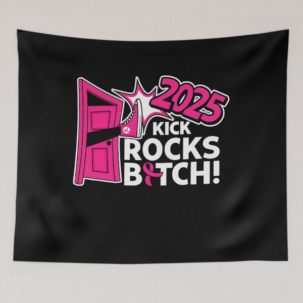 Item preview, Kick Rocks 2025 Bold Funny Motivational Quote Empowerment Sassy Design designed and sold by tigger shop.