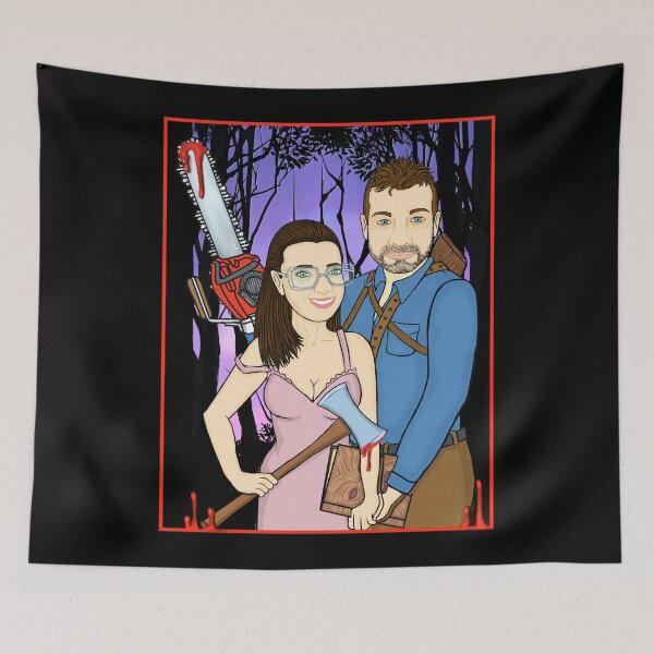 Item preview, Horror Art for Theresa B by Moody Characters designed and sold by VixxxenDesigns.