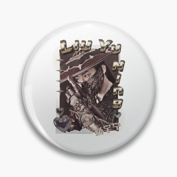 Item preview, Liu Yu Ning Chinese Drama Actor Scrapbook Collage Cozy Y2K in Gold designed and sold by HELL0WBELLO.