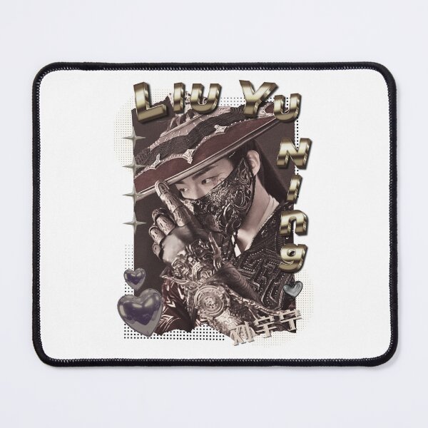 Item preview, Liu Yu Ning Chinese Drama Actor Scrapbook Collage Cozy Y2K in Gold designed and sold by HELL0WBELLO.