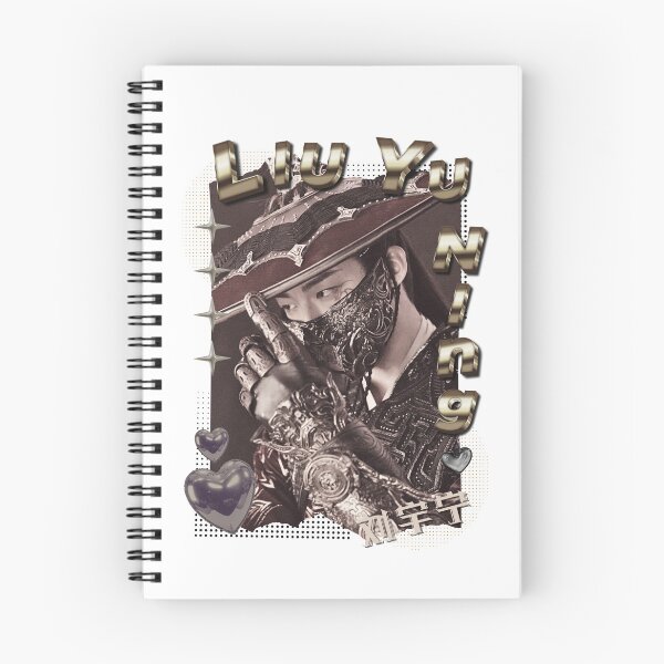 Item preview, Liu Yu Ning Chinese Drama Actor Scrapbook Collage Cozy Y2K in Gold designed and sold by HELL0WBELLO.