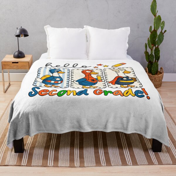 Item preview, Hello Second Grade Duck Students Fun Back To School Colorful Classroom Design designed and sold by tigger shop.