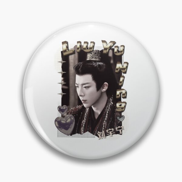 Item preview, Liu Yu Ning Chinese Drama Actor Scrapbook Collage Cozy Y2K in Gold designed and sold by HELL0WBELLO.