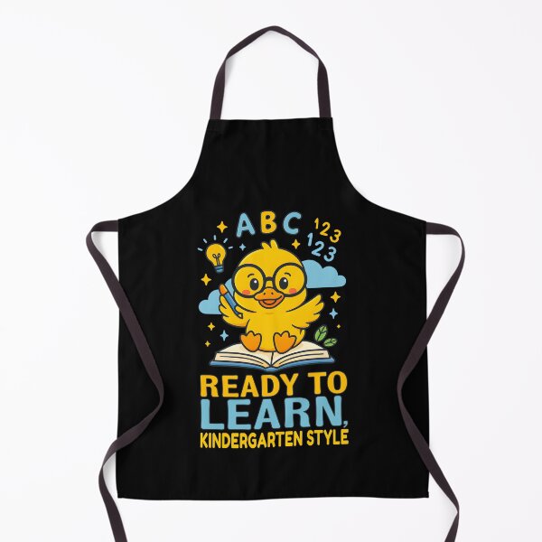 Item preview, Ready To Learn Kindergarten Style Cute Duck Book ABC Back To School Design designed and sold by tigger shop.