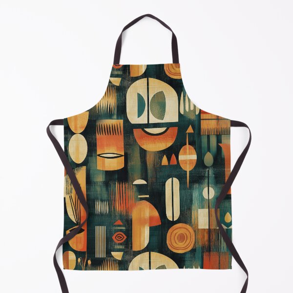 Item preview, Ancestral Echo: Abstract Portrait of Spirit and Pattern designed and sold by Espinoza Creative.