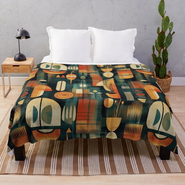 Item preview, Ancestral Echo: Abstract Portrait of Spirit and Pattern designed and sold by Espinoza Creative.