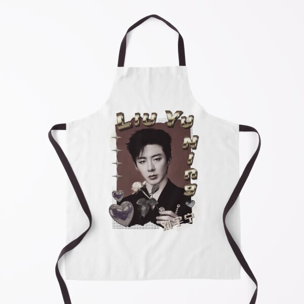 Item preview, Liu Yu Ning Chinese Drama Actor Scrapbook Collage Cozy Y2K in Gold designed and sold by HELL0WBELLO.