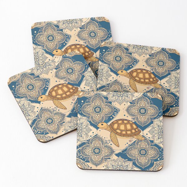 Item preview, Antique Turtle Pattern designed and sold by Idola-Design.