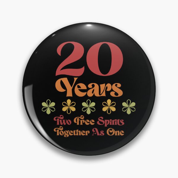 Item preview, 20th Wedding Anniversary Free Spirits designed and sold by thepixelgarden.