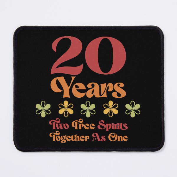 Item preview, 20th Wedding Anniversary Free Spirits designed and sold by thepixelgarden.
