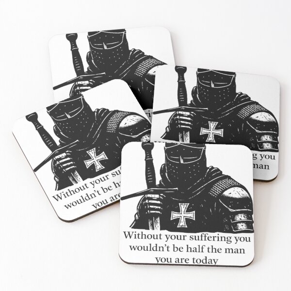 Item preview, Medieval Knight Vector Art | Motivational Quote | Warrior Mindset SVG | Battle Ready Wall Art designed and sold by MacksMerch.