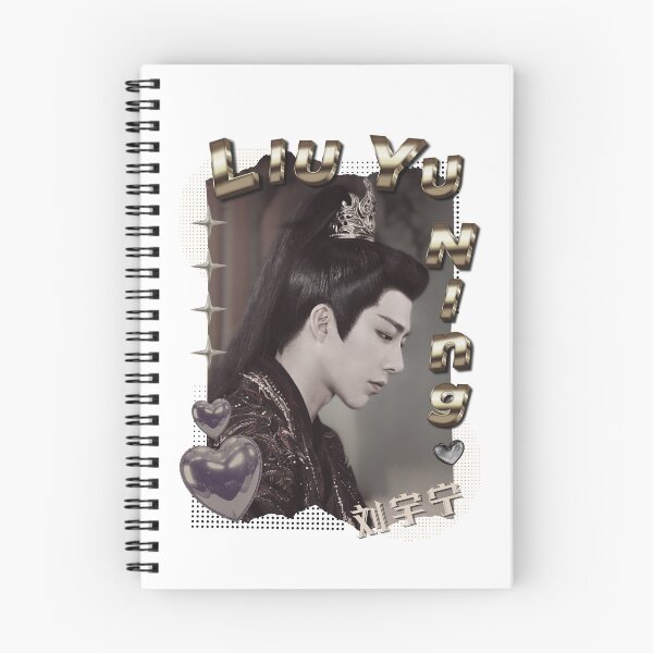 Item preview, Liu Yu Ning Chinese Drama Actor Scrapbook Collage Cozy Y2K in Gold designed and sold by HELL0WBELLO.