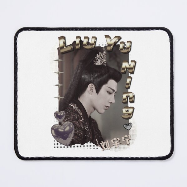 Item preview, Liu Yu Ning Chinese Drama Actor Scrapbook Collage Cozy Y2K in Gold designed and sold by HELL0WBELLO.
