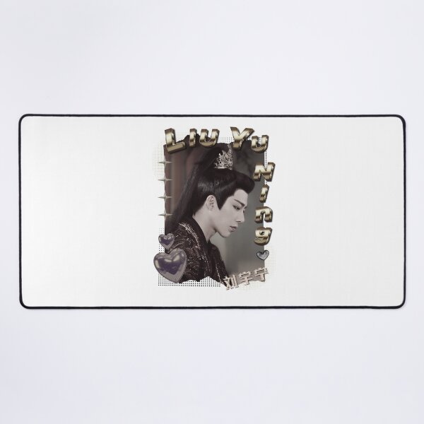 Item preview, Liu Yu Ning Chinese Drama Actor Scrapbook Collage Cozy Y2K in Gold designed and sold by HELL0WBELLO.